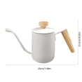 thumbnail image 2 of RKSTN Coffee Mug Stainless Steel Hand Coffee Pot Home Use Drip Coffee Pot Long Spout Kettle Thermal Insulation Handle, 2 of 5