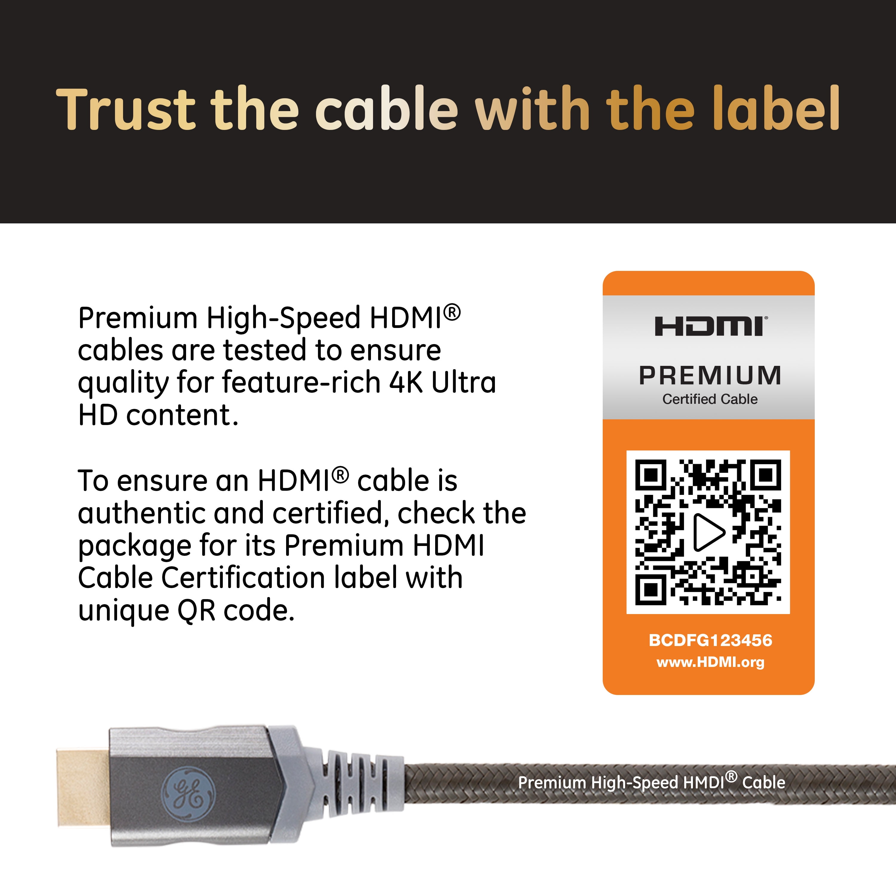CABLE HDMI ERARD fibre optique UHD 4K 15m