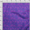 thumbnail image 2 of oneOone Velvet Violet Fabric Batik Quilting Supplies Print Sewing Fabric By The Yard 58 Inch Wide - 9K, 2 of 5