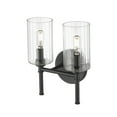 thumbnail image 6 of Millennium Lighting 9922-MB Chastine 2 Light 11" Wide Vanity Light - Black, 6 of 7