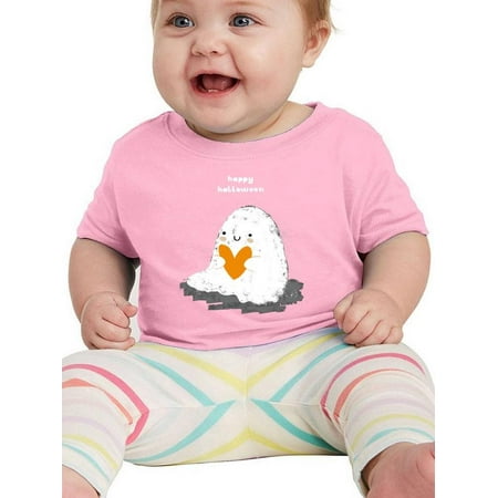 

Little Lovely Ghost T-Shirt Infant -Image by Shutterstock 24 Months