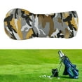 thumbnail image 1 of Golf Club Head Cover Golf Head Cover Elástico resistente a los arañazos Protector de moda Amarillo Grande Cola Cubierta de la cabeza del palo de golf, 1 of 8