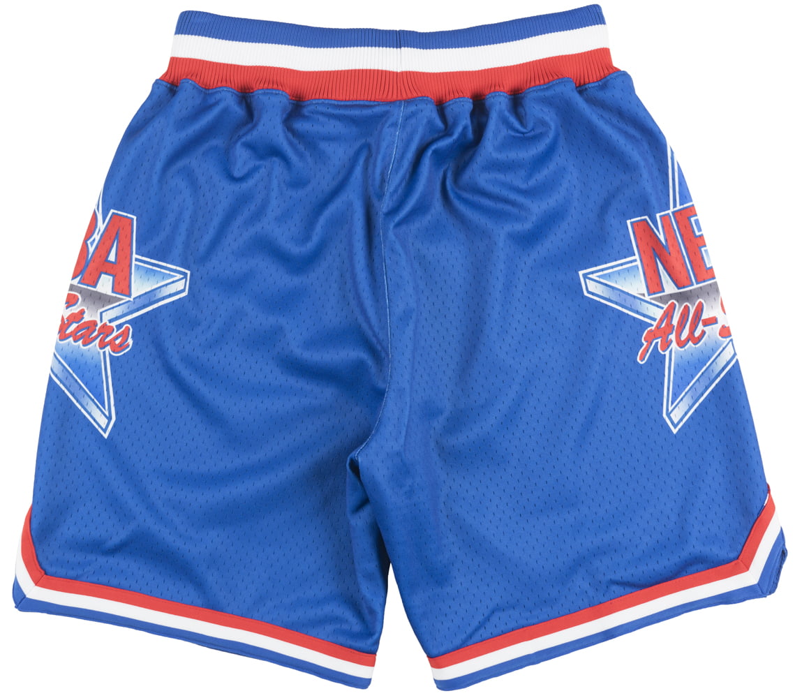 Mitchell and Ness 1993 All-Star East Basketball Shorts NBA Bottoms Bball  Blue 