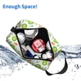 thumbnail image 4 of Uemuo Kawaii Avocado Pattern Portable Toiletry Bags with Handle, Waterproof travel Make up Bags for Women, Large Capacity Travel Cosmetic Bags, 4 of 9