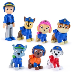 PAW Patrol Search & Rescue Team Pack, 7 Action Figures