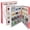 Red, variant on Magnetic Game Cards Holder Case 48 Slot DS Compatible With Nintendo New 3ds / New 3ds Xl / 3ds / 3ds Xl / Dsi / Dsi Xl / Ds / New 2ds /New 2ds Xl / 2ds/ 2ds Xl Catridge Portable Storage Box,Blue