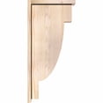 thumbnail image 3 of 5 1/2"W x 14"D x 30"H Alpine Smooth Corbel w/Backplate, Douglas Fir, 3 of 9