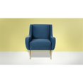 thumbnail image 2 of Corina Accent Chair Satin Teal, 2 of 10