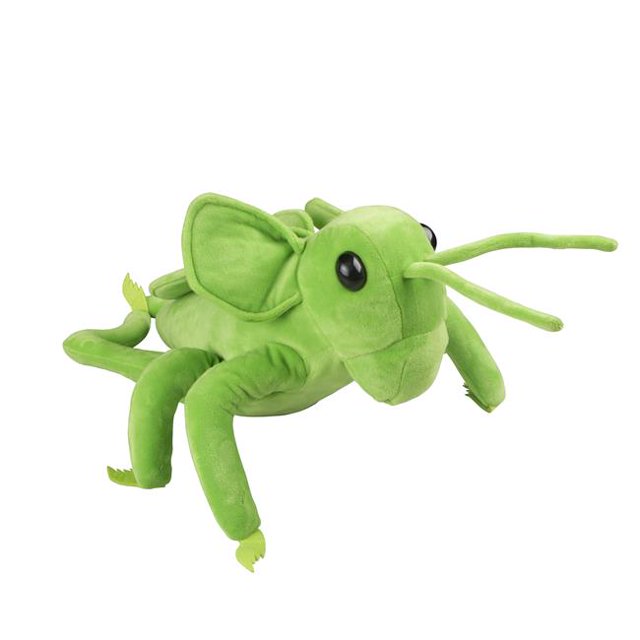 Sunny Toys NP8205 Animal Puppet - 14 in. - Grasshopper
