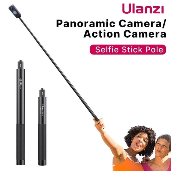 Ulanzi MT-58 Extendable 120cm Selfie Stick for GoPro Hero 11 10 9 Insta360 X3 Action Camera