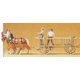 thumbnail image 1 of Vagón con cremallera Preiser 30436 tirado por caballos Preiser 785924308080, 1 of 1