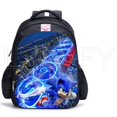 thumbnail image 1 of Mochila escolar con estampado 3D de SONIC RACING para niños y niñas, morral escolar con dibujos animados para libros Fivean unisex, 1 of 2