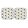 thumbnail image 7 of Daiia Cute Elephant 2PCS Car Windshield Sun Shade, Foldable Sun Shield for Car Front Window, Auto Sun Blocker Visor Protector Universal for Truck SUV Pickup-Small, 7 of 7
