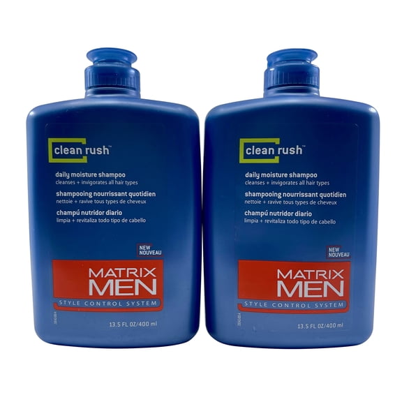 Matrix Men Daily Moisturizing Shampoo Dry Hair 13.5 oz Set of 2