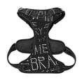 thumbnail image 5 of Bingfone Black Scientific No Pull Dog Vest Harness For Small Medium Large Dogs Strap For Puppy Walking,Training,Dog Harness-Medium, 5 of 9
