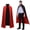 without Hooded-140cm, variant on Joyfy Womens Hooded Cape – Black Halloween Cloak for Women, Unisex Vampire Costume