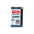 thumbnail image 3 of Wrangler Supima ComfortFlex Stretch Boxer Briefs Men’s Underwear, L, Black/Navy, 6-Pack, 3 of 11