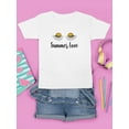 thumbnail image 3 of Summer Love Daisies T-Shirt Juniors -Image by Shutterstock,  Medium, 3 of 4