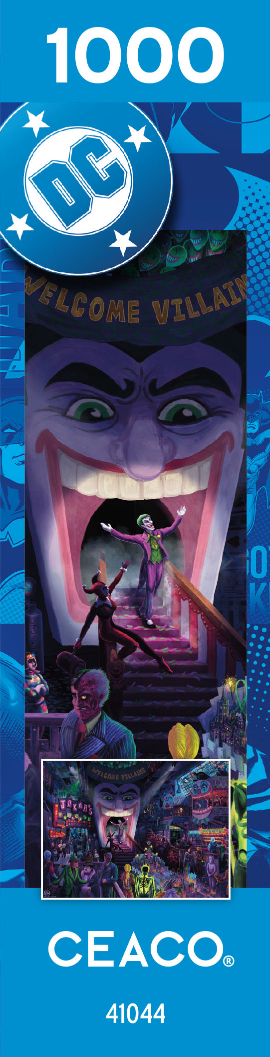 Ceaco Thomas Kinkade The Joker's Ball 1000-Piece Interlocking Jigsaw Puzzle for Children Ages 14+