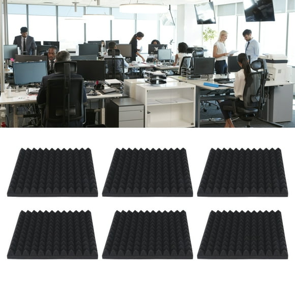 Sound Insulation Pad, Multifunctional Acoustic Absorbing Panel Noise Reduction Easy Operation for Recording Studio for Factory