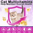 thumbnail image 4 of Oimmal 15-in-1 Multivitamin Cat Chews - Chicken Flavor Soft & Crunchy Bites with Prebiotics, Taurine, Vitamins for Immune, Digestive, Skin & Coat Health - 2Pack, 4 of 11