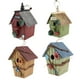 thumbnail image 1 of Casas de aves decorativas al aire libre, casas de aves Casa de madera de madera Casa de aves, Casa de aves Jardín Caja de nido de aves Nido colgante, Ornamento colgante de jardín, Casa de, 1 of 9