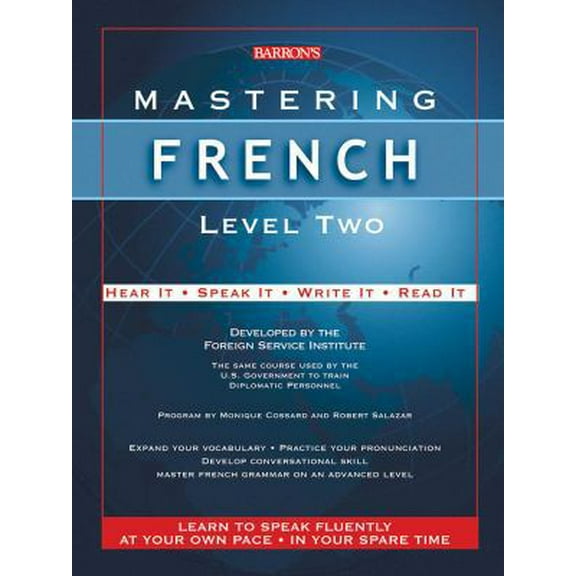 Pre-Owned Mastering French, Level 2 (Barron's Foreign Language Guides) (Paperback) 0812013581 9780812013580