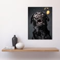 thumbnail image 4 of Artery8 Funny Black Labrador Dog Lover Treat Catch Photo For Living Room Large Wall Art Poster Print Thick Paper 18X24 Inch, 4 of 5