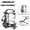 Smith Machine-Black/Weight Bench-Black, variant on Mikolo Smith Machine Power Cage, Multi-Function Home Gym System with Cable Crossover, 121LB Weight Stack