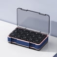 thumbnail image 2 of Binwennn Dispenser Separate Division Early Middle And Late Dispenser Mini Portable Suitable For Travel Functional Portable Storage Easy To Use Organizer Cookie Storage Containers Airtight Small, 2 of 5