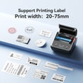 thumbnail image 4 of Wireless Label Printer 3 Inch Thermal Business Jewelry Barcode Sticker Maker ,Fast-Drying Ink with Crisp Output, 4 of 5