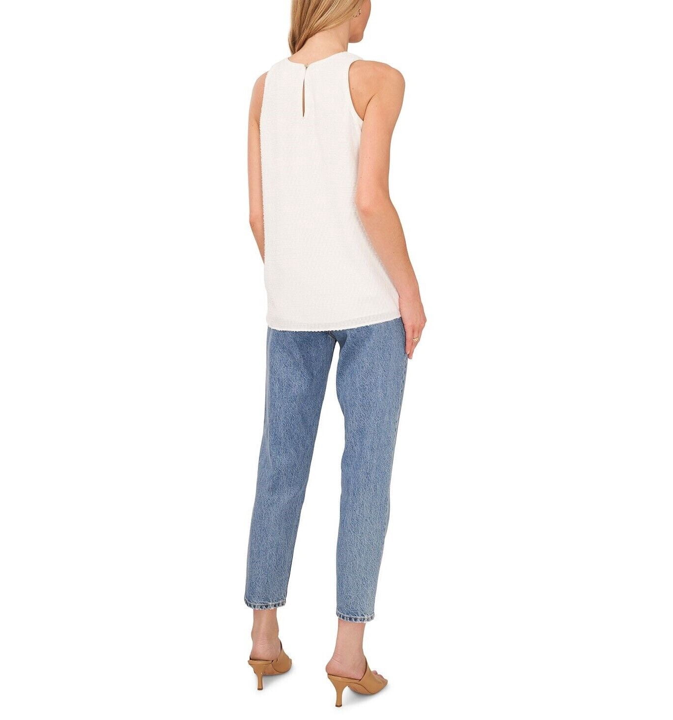 vince camuto sleeveless blouses