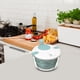thumbnail image 1 of Cesta secadora de centrifugación para deshidratador de verduras | Hilador de ensalada con manivela a mano | Cuenco Lavador de Frutas | Capacidad de 5 cuartos | Tapa de cierre fácil | Base, 1 of 3