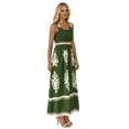 thumbnail image 2 of PRETTYGARDEN Women's Square Neck Sleeveless Maxi Dress, Sizes S-XXL, 2 of 6