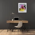 thumbnail image 3 of Talbot Frank, Christopher 20x23 White Modern Wood Framed Museum Art Print Titled - CA, Anza-Borrego Daisy and monkey flowers, 3 of 4