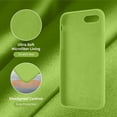 thumbnail image 5 of Designed for iPhone SE Case 2022/2020, Designed for iPhone 7 8 Case, Silicone Ultra Slim Shockproof Phone Case with [Soft Microfiber Lining], 4.7 inch, Sprout Green, 5 of 14