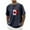 c06Blue, variant on USNSM (S-5XL) Big and Tall Men's Fashion Canada Printed Sports Fitness T-Shirt Short Sleeve Crew Neck Top Shirt Beige XXXXL