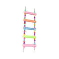 thumbnail image 4 of Escalera de madera para pájaros, soporte de madera para loros, juguete para masticar, afila las , soporte para perchas para pájaros helados Jinwen Escalera para pájaros, 4 of 8