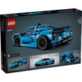 thumbnail image 5 of LEGO Technic Chevrolet Corvette Stingray Blue 42217 Building Set, Sports Car Model, Collectible Car Display for Ages 9+, 5 of 13