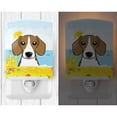 thumbnail image 2 of Caroline's Treasures BB2107CNL Beagle Summer Beach Ceramic Night Light, 6x4x3", multicolor, 2 of 2