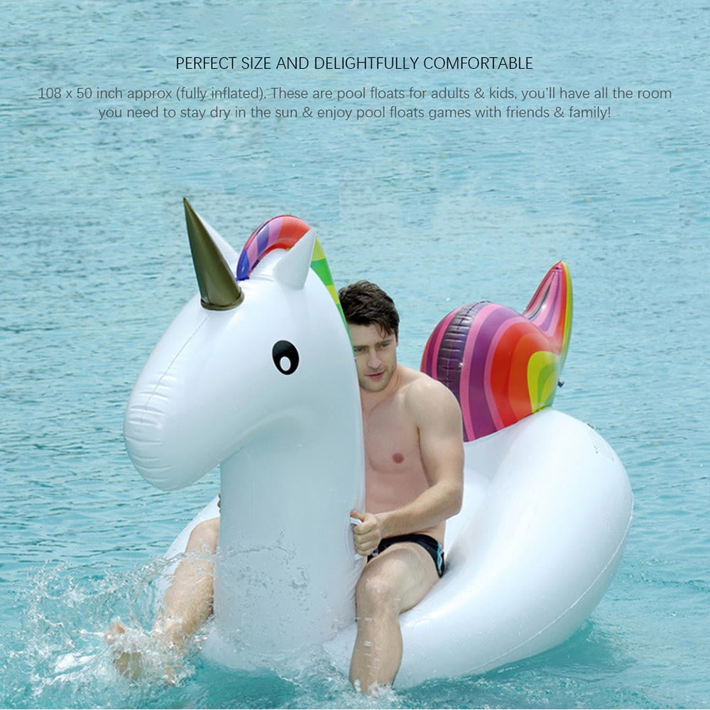 Unicorn Inflatable Pool Sun Pleasure Pool Floats Floating Island