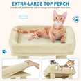 thumbnail image 7 of Cat Tower for Indoor Cats,Heavy Duty Cat Trees for Large Adult & Maine Coon Cats with  Perch, 2 Spacious Condos, Natural Sisal Scratch Posts & Play Toys,Cat Tower, 7 of 7