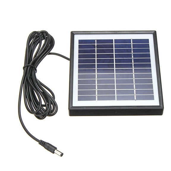 Yammee 12 Volt 5 Watt Solar Charger for 12V Batteries Portable Power Solar Panel