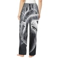 thumbnail image 3 of Balery Heart Illustration print Women's Pajama Pants,Ultra Lightweight Pjs,Lounge Pant-Small, 3 of 9