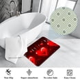 thumbnail image 3 of Valentine's Day Polyester Outdoor Carpet Game Mat Floor Mats: Non-Slip & Machine Washable, 3 of 6
