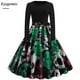 thumbnail image 4 of Vestido de Halloween de moda 2020 para mujer, vestido midi de manga larga con estampado de calabaza, vestido de fiesta vintage, vestido de fiesta, 4 of 5