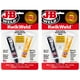 thumbnail image 1 of Epoxy J-B Weld KwikWeld, juego de 6 minutos reforzado con acero, paquete de 2, 1 of 7