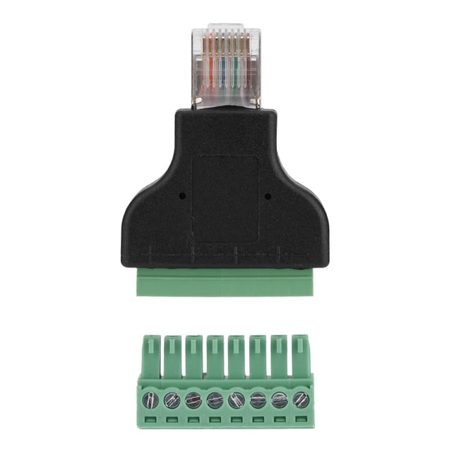 Sturdy Enduring Wear Screw Terminal Converter, Screw Terminal Adaptor, Scratch Plastic Shell For Computer Adapter