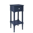 thumbnail image 2 of Home Square 3-Piece Set with Accent Table and 2 Side Tables in Navy, 2 of 21