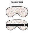 thumbnail image 2 of Naloa Maple Leaves Print Sleep Mask for Sleeper, Light Blocking Sleeping Eye Mask for Women Men, Eye Shade with Adjustable Strap for Travel, Nap,Meditation, 2 of 7